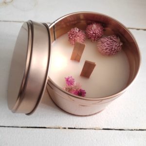 Bougie Parfum Bois de santal et Vanille